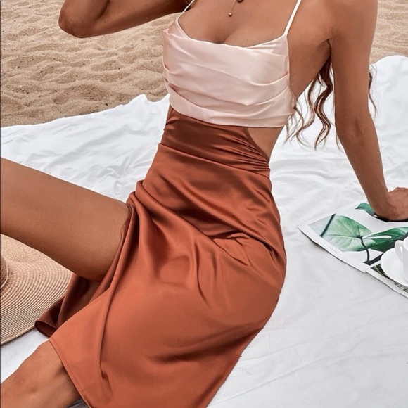 Dresses & Skirts - Satin Dress